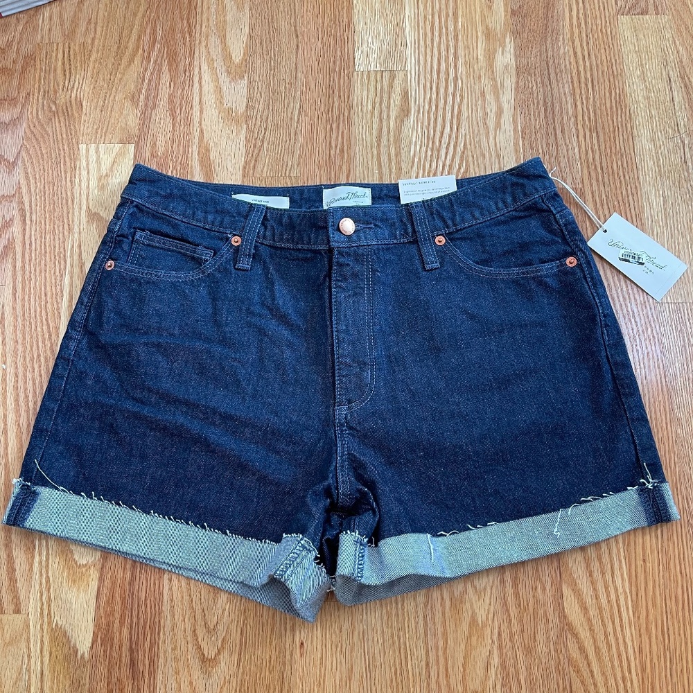 Universal Thread Midi Jean Shorts Sz 12 NWT